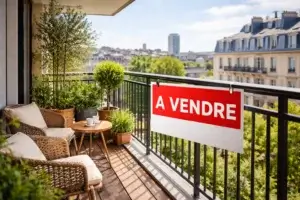 appartement à vendre à Lyon vue du balcon
